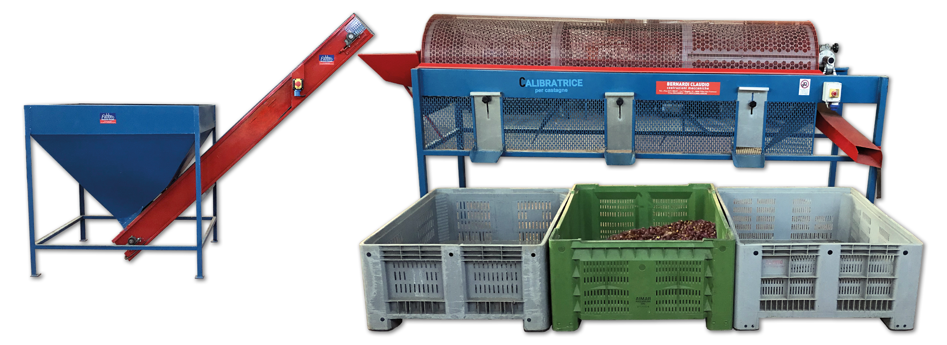 CALIBRATRICE PER CASTAGNE Bernardi Claudio, Villar San Costanzo (CN)